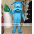 Cosplay Blue Dog Mascot Costume