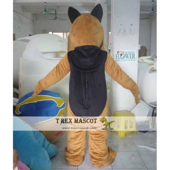 Adult Halloween Wolf Mascot Costume Adult Halloween Wolf Mascot Costume