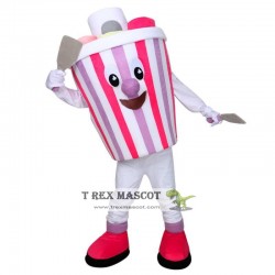 Ice Cream Shop Cup Mascot Costume