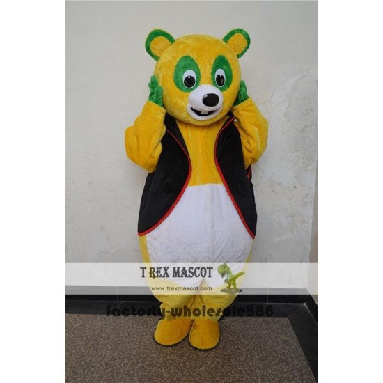 Halloween Cosplay Agent OSO Bear Mascot Costume