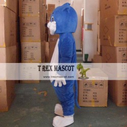 Animal Costume Blue Cat Mascot Costume