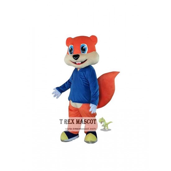 Squirrel Chipmunk Adult Mascot Costume Squirrel Chipmunk Adult Mascot Costume