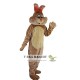 Beige Rabbit Mascot Costume Adult