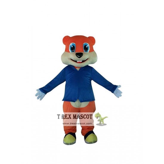 Squirrel Chipmunk Adult Mascot Costume Squirrel Chipmunk Adult Mascot Costume