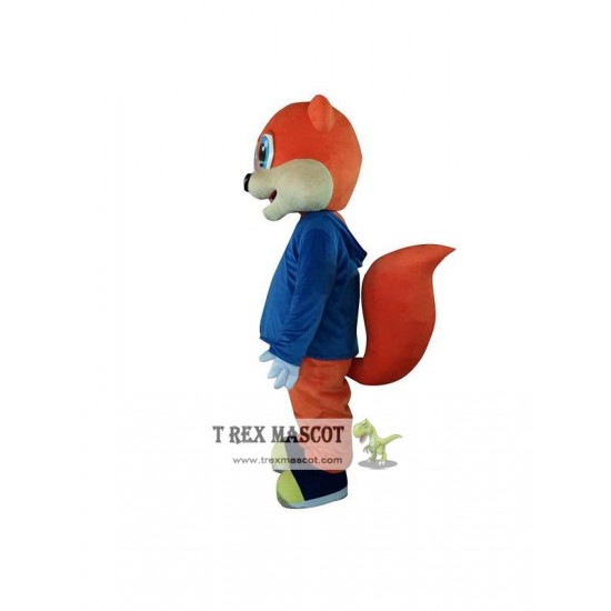 Squirrel Chipmunk Adult Mascot Costume Squirrel Chipmunk Adult Mascot Costume