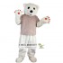 White Bear Mascot Costume Adult