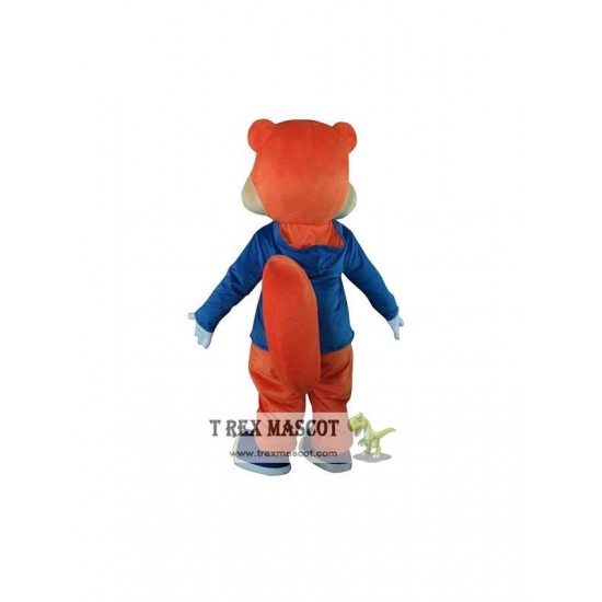 Squirrel Chipmunk Adult Mascot Costume Squirrel Chipmunk Adult Mascot Costume