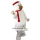 Christmas Polar Bear Mascot Costume Adult Christmas Polar Bear Mascot Costume Adult