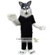 Police Gray Wolf Mascot Costume Adult Police Gray Wolf Mascot Costume Adult