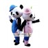 Panda Cartoon Mascot Costume