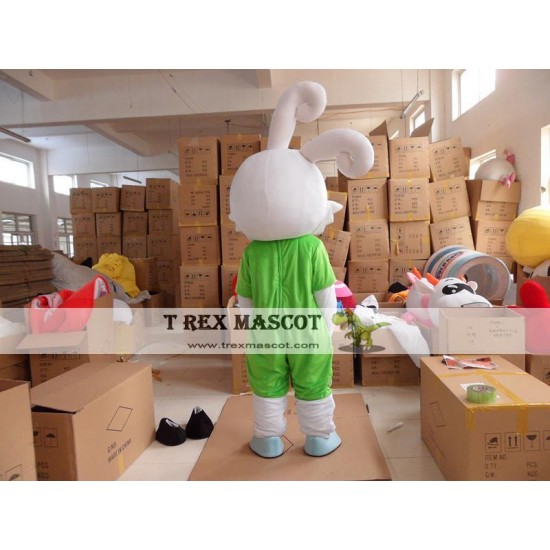 Christmas Rabbit Mascot Costumes for Adults Christmas Rabbit Mascot Costumes for Adults