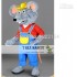 Adult Cartoon Farmer Mouse Mascot Costumes