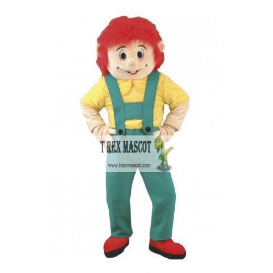 Handyman Cartoon Character Mascot Costume