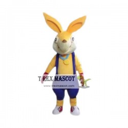 Yellow Rabbit Mascot Costume Mascot Costumes