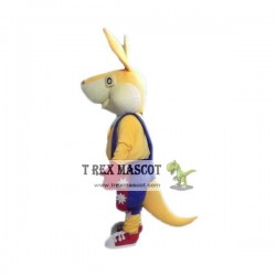 Yellow Rabbit Mascot Costume Mascot Costumes