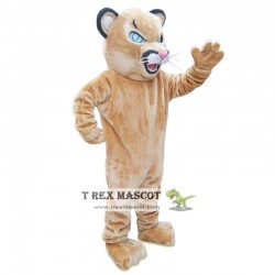 Adult Cougar Mascot Costume