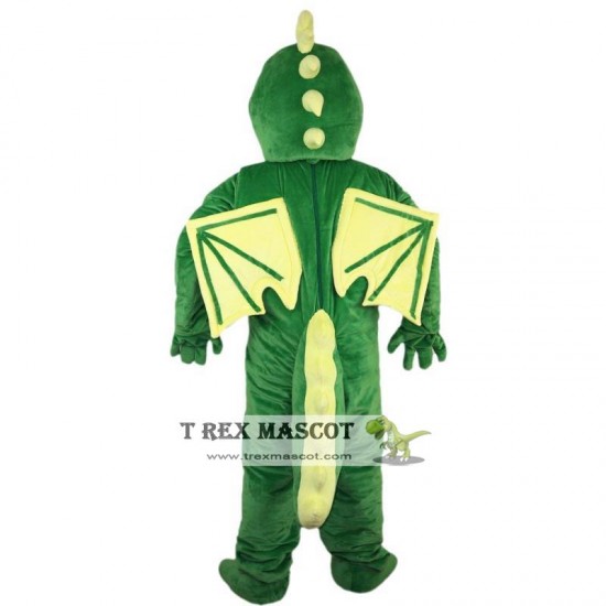 Green Dinosaur / Magic Dragon Mascot Costume