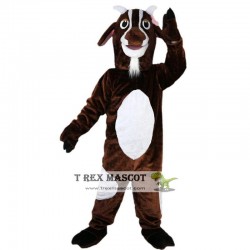 Brown Goat Mascot Costume