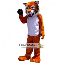Orange Tiger Mascot Costume