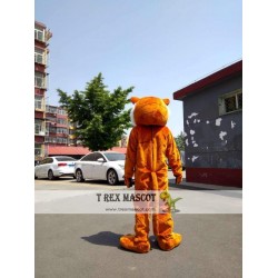 Orange Tiger Mascot Costume