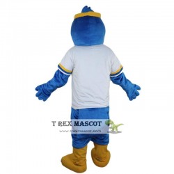 Sport blue eagle Mascot Costume