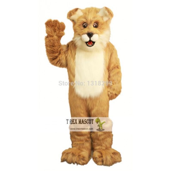 Brown Fido Dog Mascot Costume Brown Fido Dog Mascot Costume