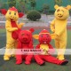 Yellow Red Pig Mascot Costumes for Adult Yellow Red Pig Mascot Costumes for Adult
