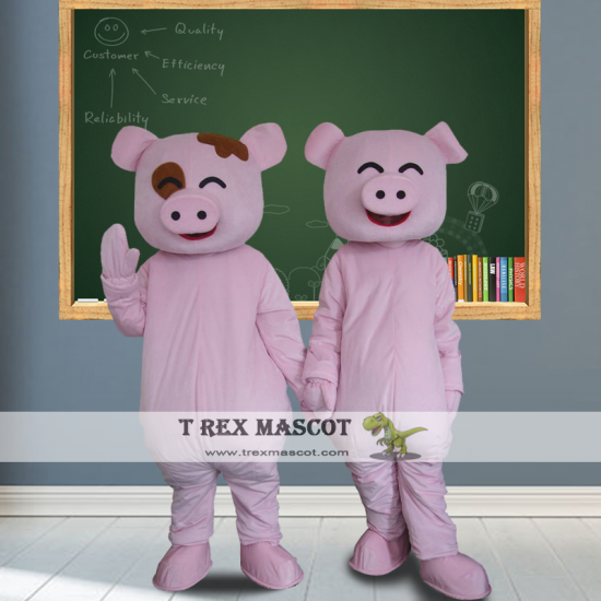 Happy Pig Mascot Costumes for Adult