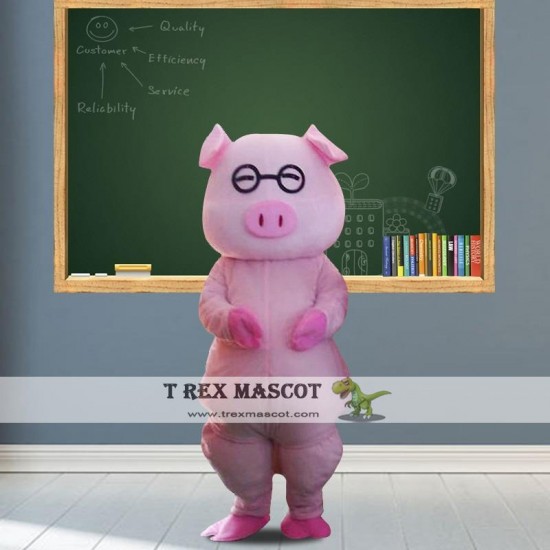Happy Pig Mascot Costumes for Adult