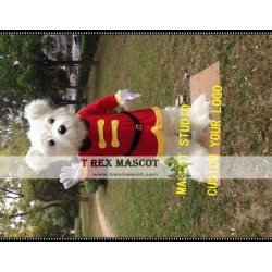 White Bear Mascot Costume Polar Bear Costume