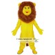 Yellow Lion Mascot Costume Yellow Lion Mascot Costume