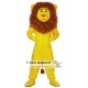 Yellow Lion Mascot Costume Yellow Lion Mascot Costume