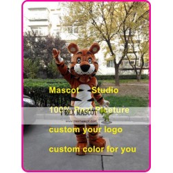 Tiger Mascot Costume Custom Cartoon Character