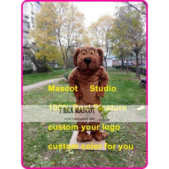 Plush Dog Mascot Costume Plush Dog Mascot Costume