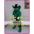 Green Devil Mascot Costume