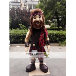 Highlander Mascot Warrior Mascot Costume