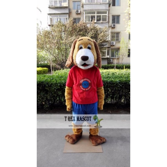 Plush Dog Mascot Costume Plush Dog Mascot Costume