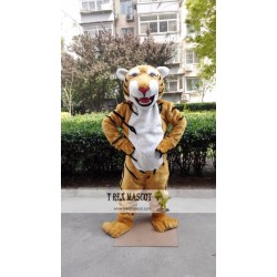 Plush Tiger Mascot Costume