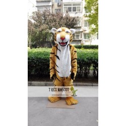 Plush Tiger Mascot Costume