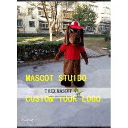 Tan Dog Mascot Costume