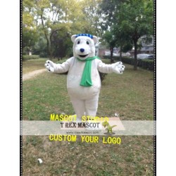 Polar Bear Mascot Costume