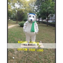 Polar Bear Mascot Costume