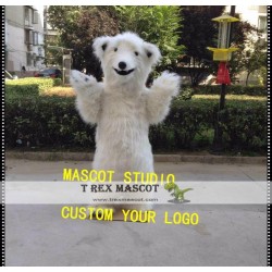 Polar Bear Mascot Costume