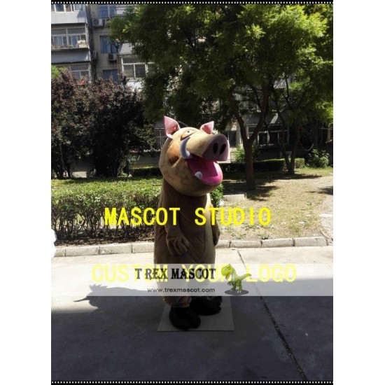 Pumbaa Mascot Costume Cartoon Character Pumbaa Mascot Costume Cartoon Character