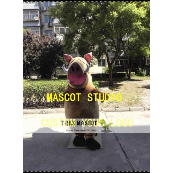 Pumbaa Mascot Costume Cartoon Character Pumbaa Mascot Costume Cartoon Character