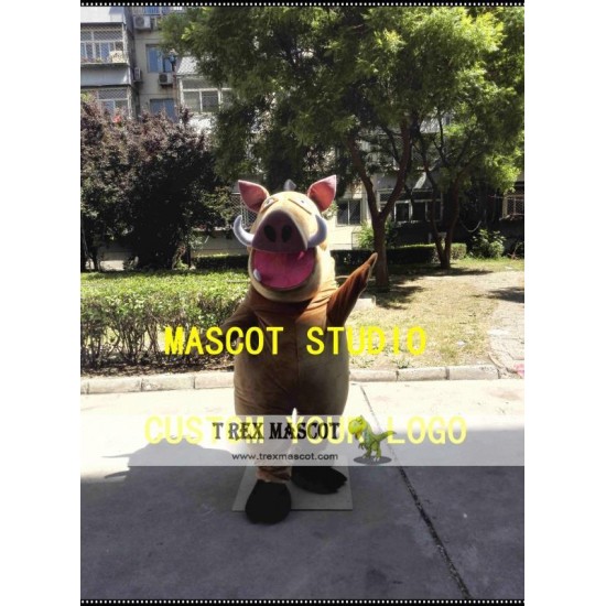 Pumbaa Mascot Costume Cartoon Character Pumbaa Mascot Costume Cartoon Character
