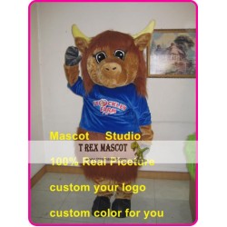 Highland Cow Mascot Costume