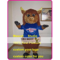 Highland Cow Mascot Costume