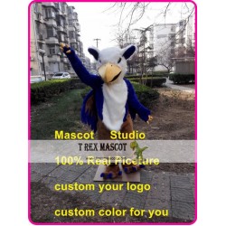 Blue Griffin Mascot Gryphon Costume