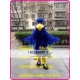 Blue Eagle Mascot Costume Plush Falcon Hawk